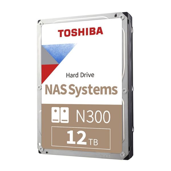 Imagen de Disco Duro 12TB NAS Toshiba N300 3.5" 7200rpm SATA