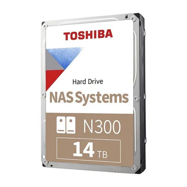 Imagen de Hdd Toshiba Nas N300 14tb 3.5" 7200rpm 512mb Sata