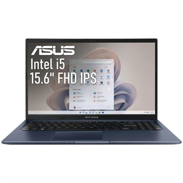 Imagen de Notebook ASUS Intel Core 5 8GB SSD 15.6" FHD IPS W11