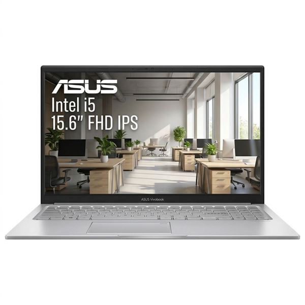 Imagen de Notebook ASUS Intel Core 5 16GB SSD 15.6" FHD IPS Free