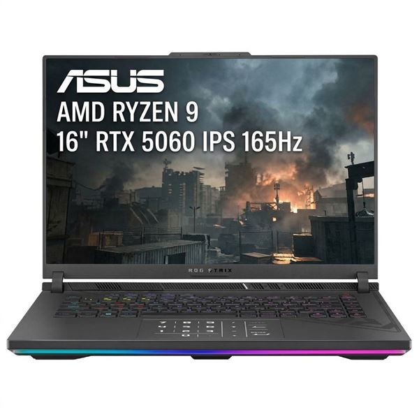 Imagen de Notebook Gamer Asus RTX 5060 Ryzen 9 16GB 1GB 16" IPS 165Hz