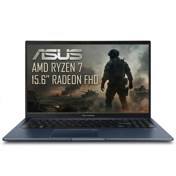 Imagen de Notebook Gamer Asus RADEON Vivobook Ryzen 7 16GB 15.6" Free