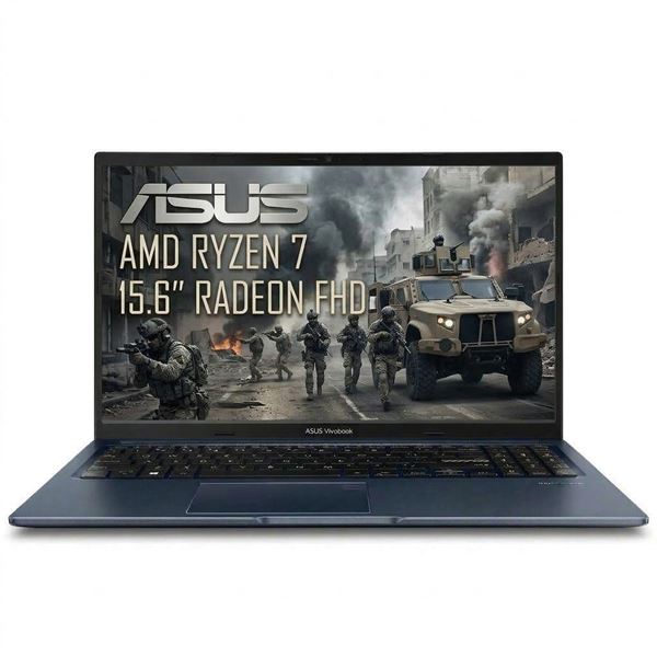 Imagen de Notebook Gamer Asus RADEON Vivobook Ryzen 7 16GB 15.6" W11