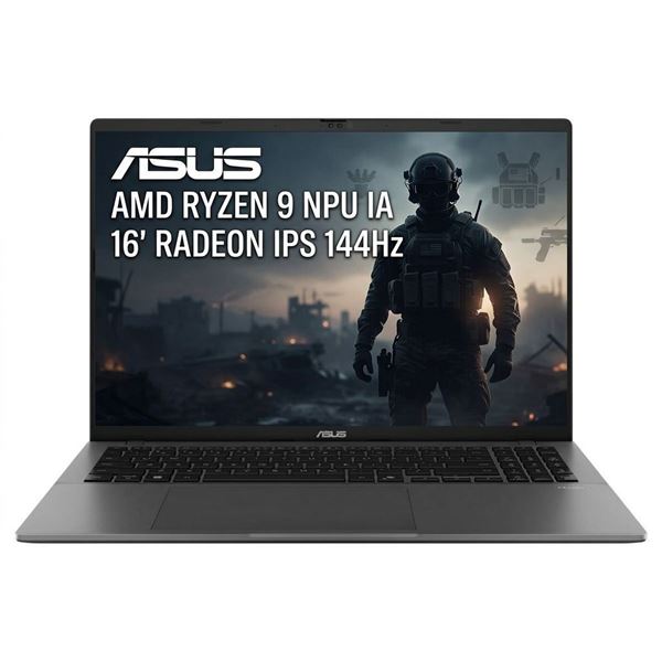 Imagen de Notebook Gamer Asus Ryzen 9 NPU IA RADEON 16GB 1TB 16" IPS