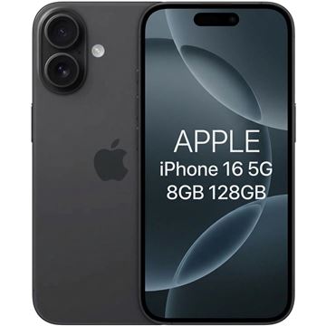 Imagen de Apple iPhone 16 5G 8GB 128GB Nano-SIM + eSIM Carga Wireless