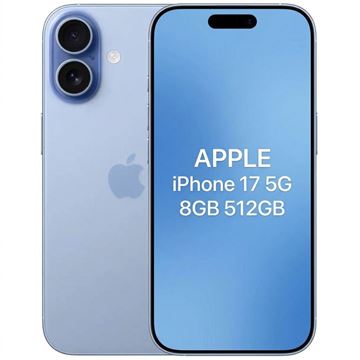 Imagen de Apple iPhone 17 5G 8GB 512GB 2 x eSim Carga Wireless