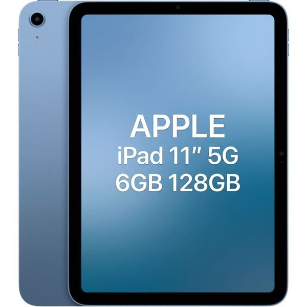 Imagen de Apple iPad 11" 5G 6GB 128GB 11va Gen 2025