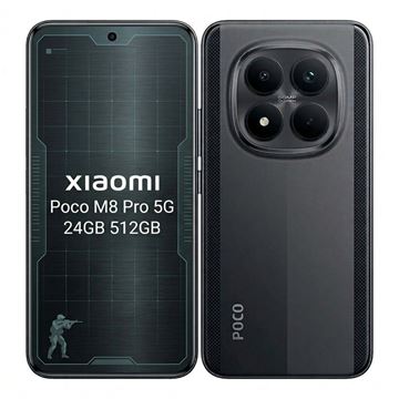 Imagen de Xiaomi Poco M8 Pro 5G NFC 24GB 512GB HDR10+ 120Hz Cargador