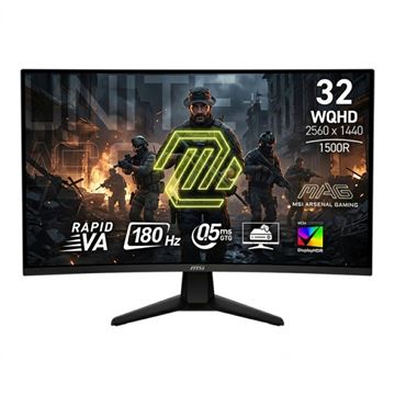 Imagen de Monitor Gamer Curvo MSI 32" 2K HDR 180hz PS5