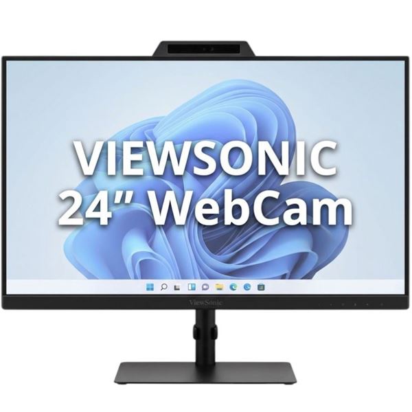 Imagen de Monitor ViewSonic 24" Webcam HUB USB-C IPS 120Hz VG2441V