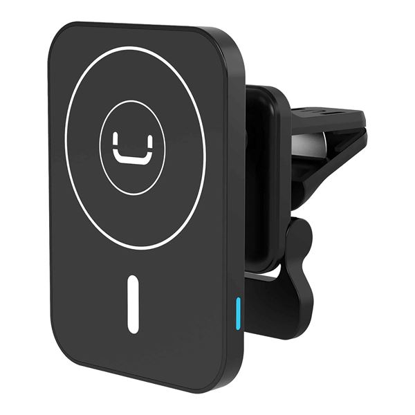 Imagen de Soporte Cargador De Auto Para Smarthpone Unno Ch3013bk 360°