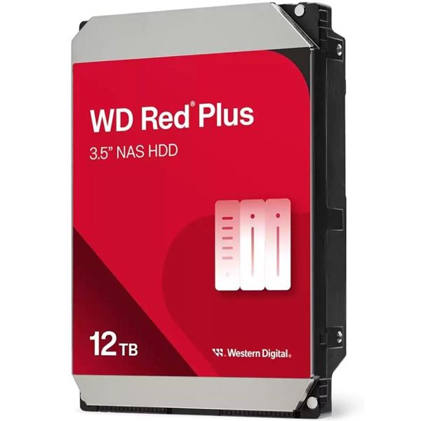 Imagen de Disco Duro Western Digital 12TB Red Plus NAS 3.5" 7200 rpm
