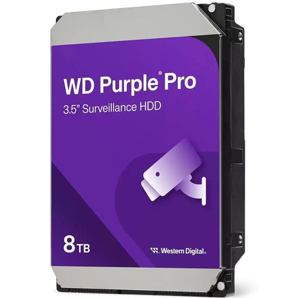 Imagen de Disco Duro 8TB Western Digital Purple Pro Vigilancia