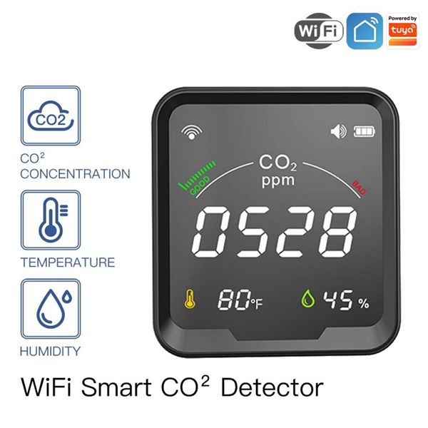 Imagen de Sensor Domótica Moes WSS-FB-CO2 Calidad Aire WiFi