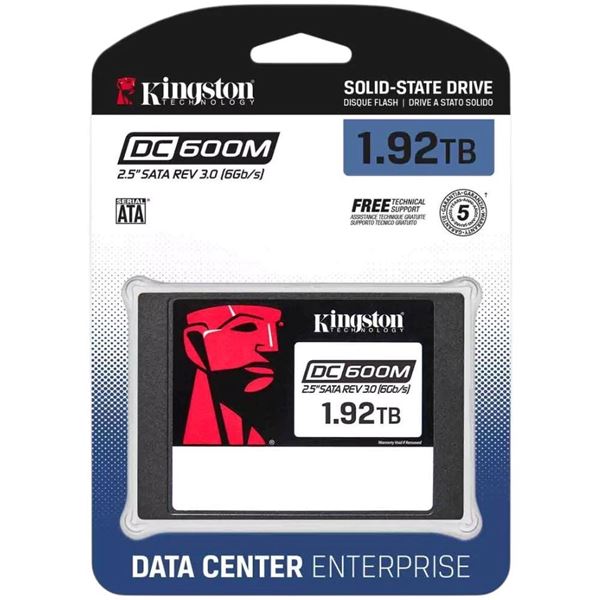 Imagen de SSD 1.92TB SATA 2.5" Kingston DC600M Enterprise