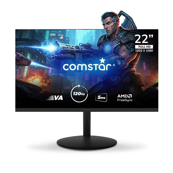 Imagen de Monitor Gamer Comstar 22" Va Fhd 120hz