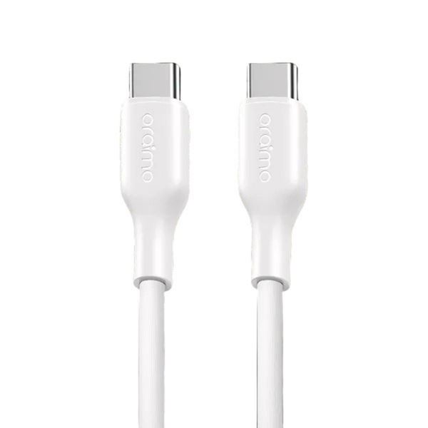 Imagen de Cable Oraimo Tipo-c To Tipo-c 60w 1,5m White