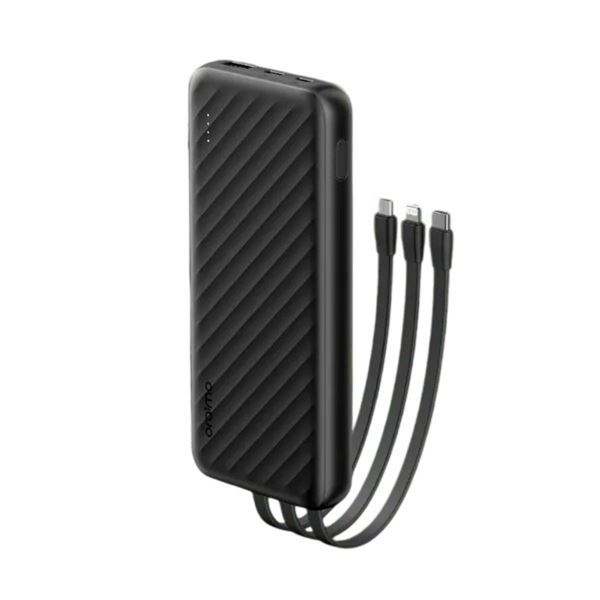 Imagen de Powerbank Oraimo 2 In/2 Cables10000mah/12w Fast Bk