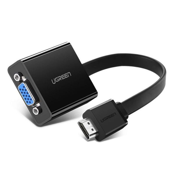 Imagen de Adaptador Ugreen Hdmi A Vga 25cm Black