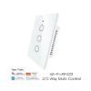 Imagen de Interruptor Tactil De Pared 3 Botones Wifi + RF433