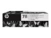 Imagen de HP 711 - Negro, amarillo, cián, magenta - cabezal de impresión - para DesignJet T120 ePrinter, T520 ePrinter