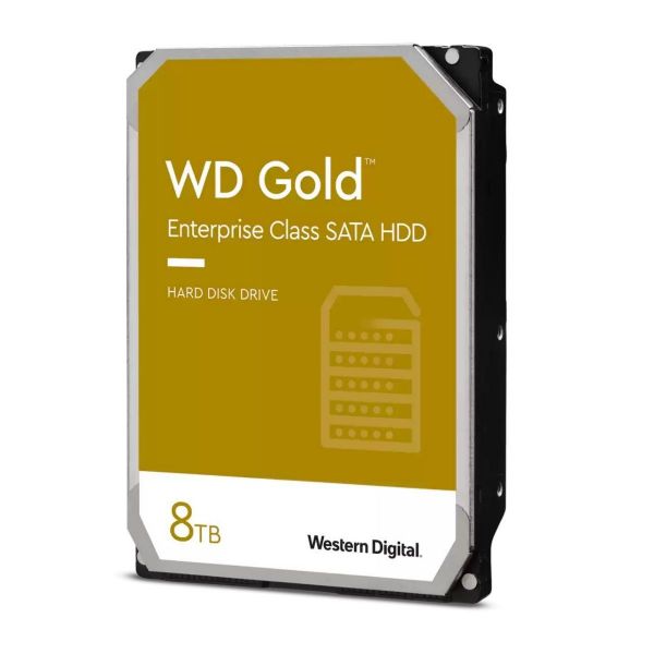 Imagen de Western Digital 8TB Gold Disco Duro WD8004FRYZ