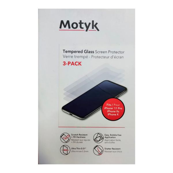 Imagen de Vidrio Templado Para Pantalla Iphone 11 Pro/Xs/X Pack x3