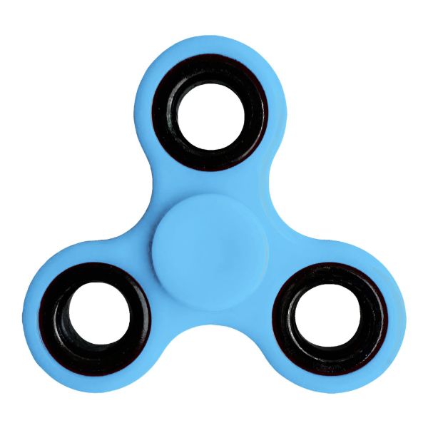 Imagen de Fidget Spinner Antiestrés Estándar Celeste