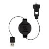Imagen de Cable De Carga Scosche Usb 2.0 A Micro Usb Y Lightning