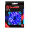 Imagen de Fan Cooler Ventilador Marvo Gabinete 12x12 Azul