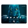 Imagen de Mouse Pad Gaming Unno Brave Mp6051 Antideslizante 320x240mm