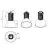 Imagen de Lampara Led Edison con Reflector 150W