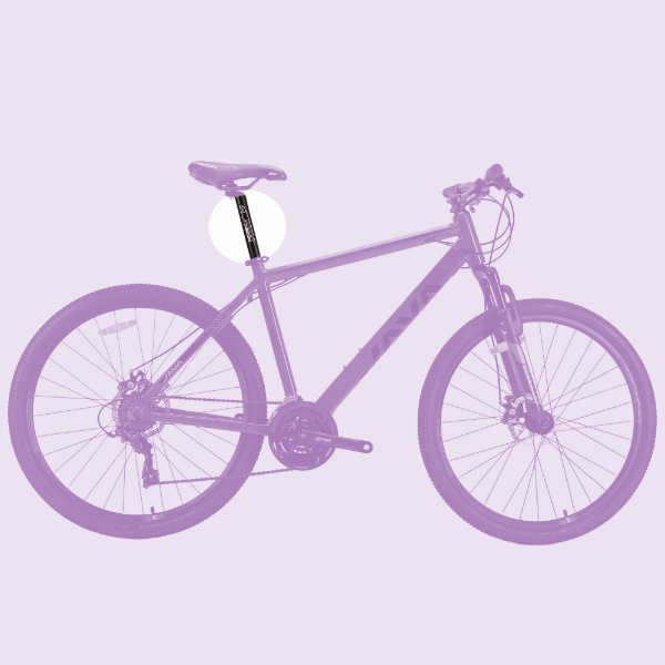 Imagen de Poste de asiento de aluminio Java para Passo