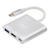 Imagen de Hub Unno Tipo C  3 En 1 Usb 3.0 Hdmi Pd