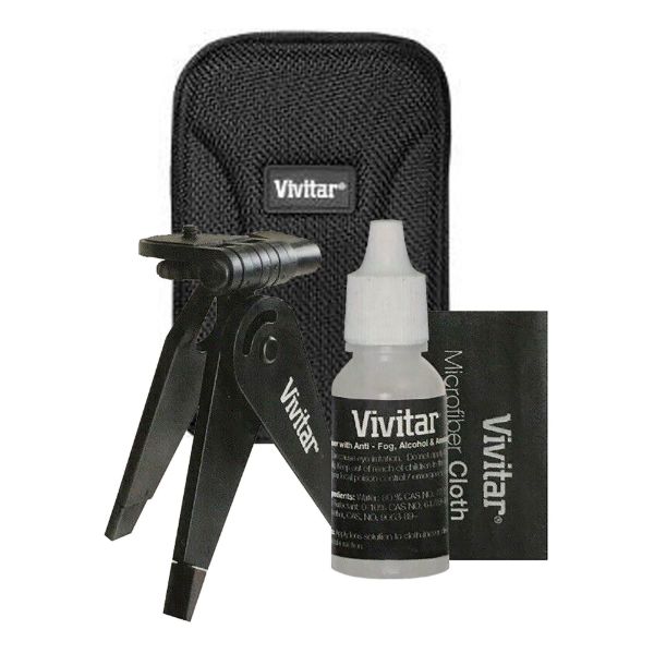 Imagen de Kit Para Fotografía Vivitar Estuche + Trípode + Limpieza