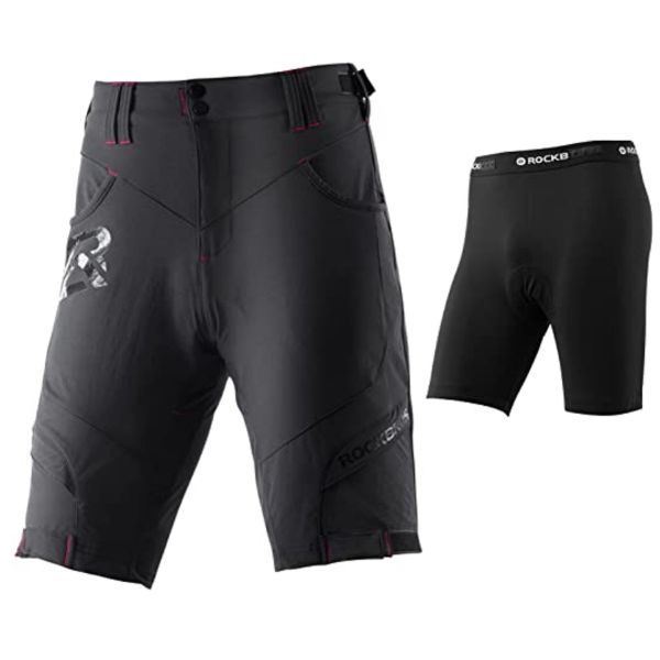 Imagen de Pantalon corto Rockbros 2 en 1 para ciclismo XXL