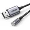 Imagen de Adaptador Ugreen Usb A Audio 3,5mm Gray