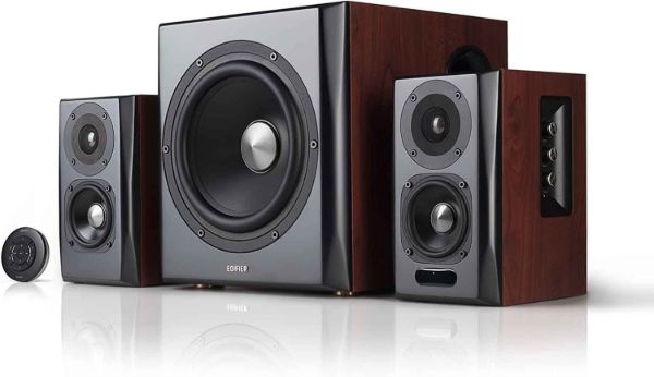 Imagen de Parlantes Edifier 2.1 S350DB  150W RMS BT Madera