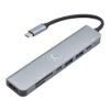 Imagen de Hub Usb C 7en1 Unno Hb1107sv Hdmi Usb Lector De Tarjetas