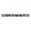 Imagen de Hub Usb C 7en1 Unno Hb1107sv Hdmi Usb Lector De Tarjetas