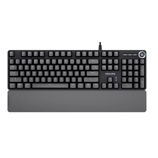 Imagen de Teclado Gaming Usb Philips Retroiluminado Reposamuñecas
