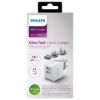 Imagen de Cargador de Pared Dual Usb Philips Conector Intercambiable 15,5w