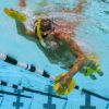 Imagen de Paletas Flotantes Natación Finis Manta Paddles L