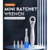 Imagen de Mini Llave Trinquete Magnética + 10 Puntas Thinkrider