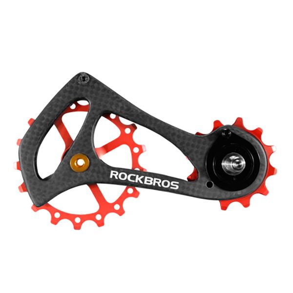 Imagen de Polea De Cambio Trasero Rockbros Carbono