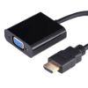 Imagen de Cable Adaptador para PC HDMI Macho a VGA Macho con audio