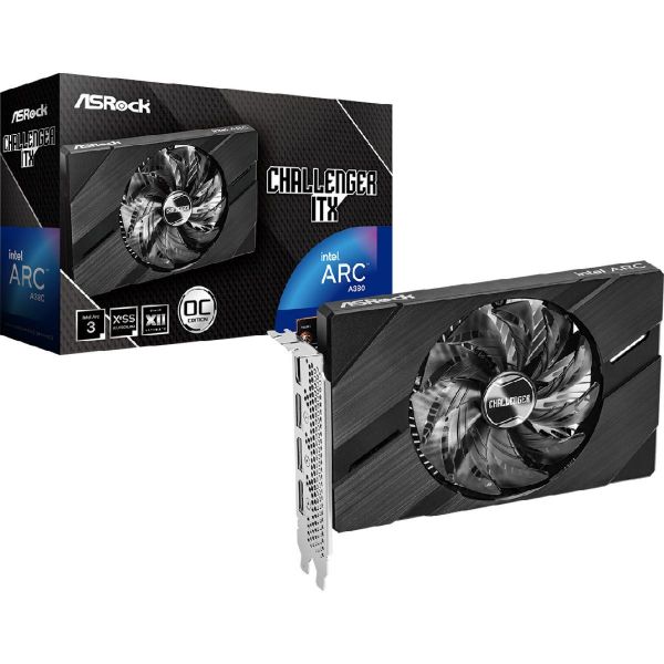 Imagen de Asrock Intel Arc A380 Challenger 6gb Ddr6 90-GA3KZZ-00UANF