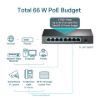Imagen de Switch Tp-Link Tl-sf1008p 8 Puertos 10/100 4 PoE