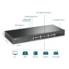 Imagen de Switch 24 Puertos Tp-Link Sg3428x