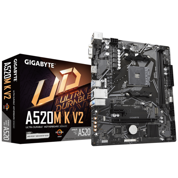 Imagen de Gigabyte A520M K V2 AMD AM4